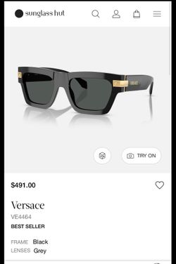 Men’s Versace glasses