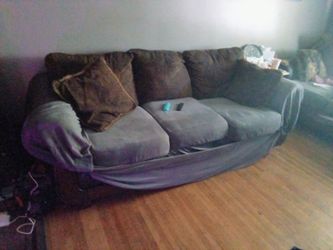 Couch and love seat