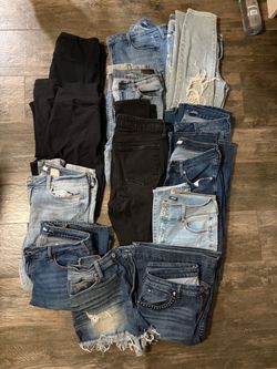 Woman’s size 10 jeans lot