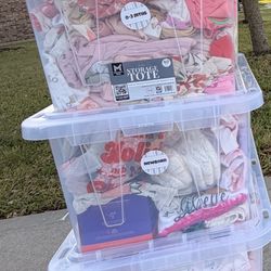 BRAND NEW / USED BABYGIRL CLOTHES 