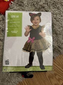 Baby Costume Cutie Cat 🐈‍⬛ 6/12 Months 