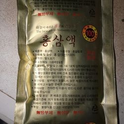 Red Korean Ginseng Packs