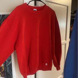 90s Vintage Made In USA Russell Crewneck