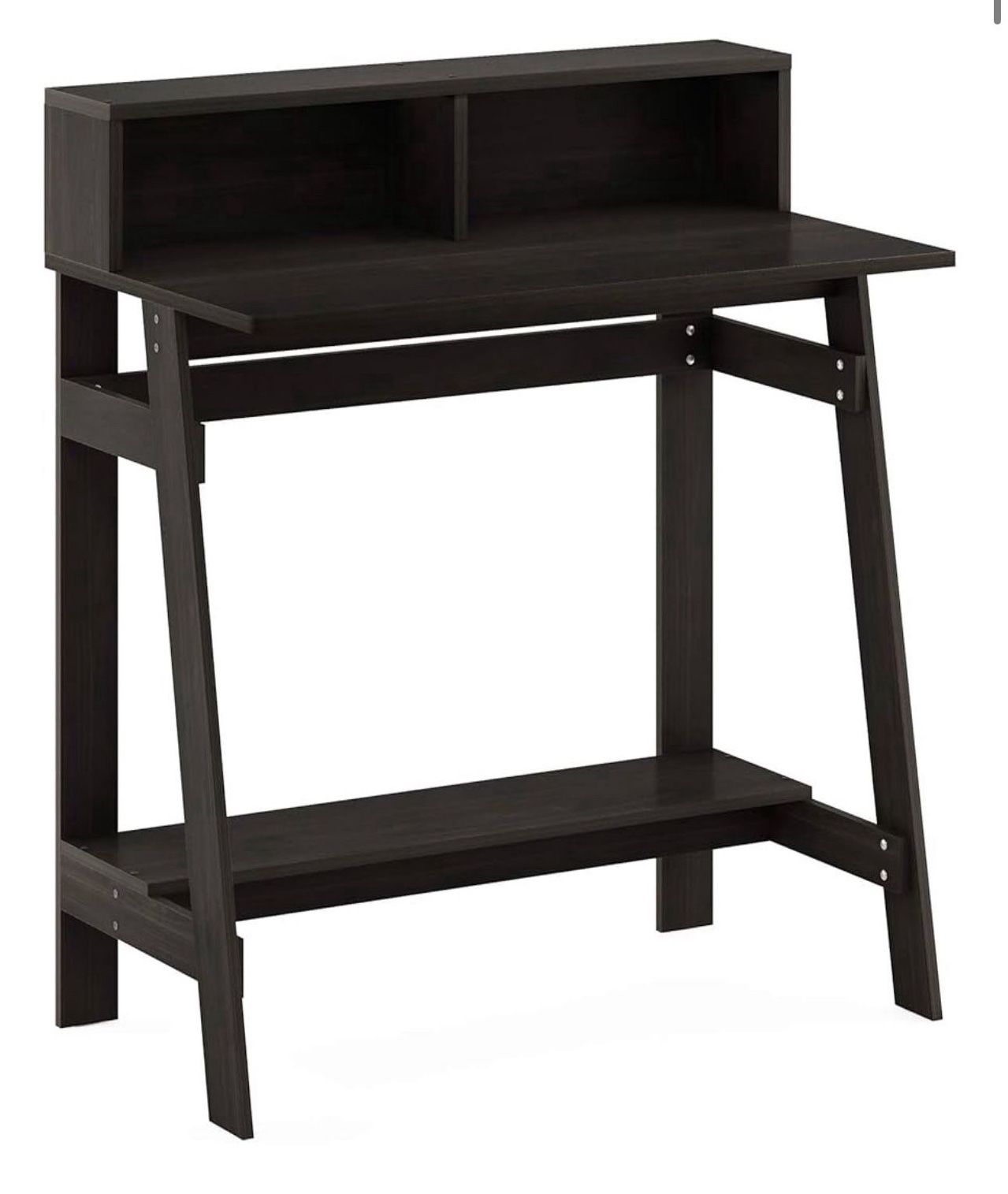 Furinno Simplistic a Frame Computer Desk, Espresso In Box