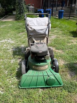 Billy Goat  Lawn Vacuum - lightly used but idle for years