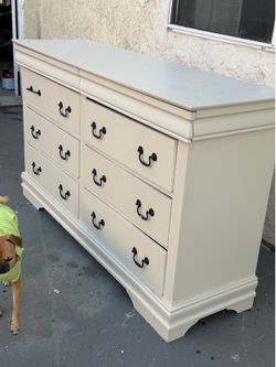 A dresser in good condition