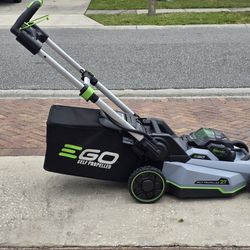 EGO POWER+ 56-volt 21-in Cordless Self-propelled Lawn Mower  ( Charger Included)

