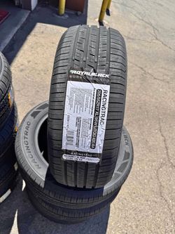 Royal Black Racingtrac Tires 205/55ZR17