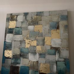 Multi-Color Canvas Wall Painting 