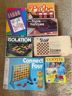 Vintage board games