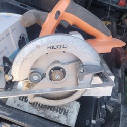 Rigid 18V SubCompact Brushless Cordless 6-1/2 in. Circular Saw (Tool Only