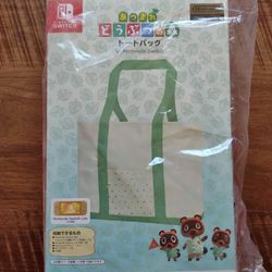 HORI Animal Crossing New Horizons Tote Bag for Nintendo Switch and Lite