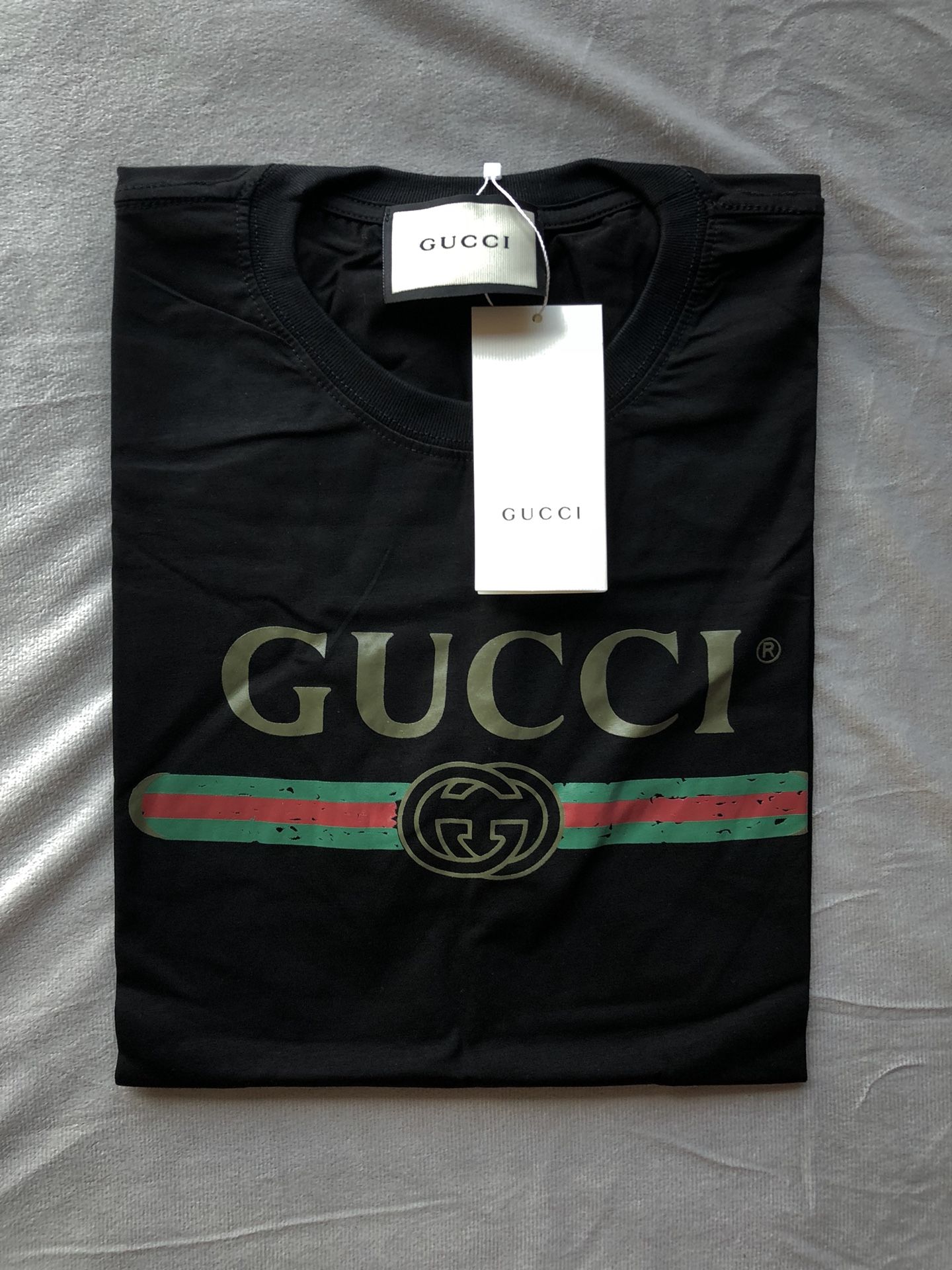 Black Gucci t shirt