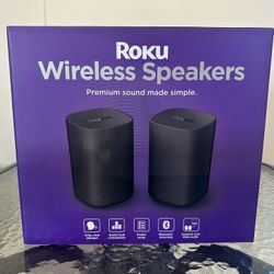 Wireless Speaker. Roku