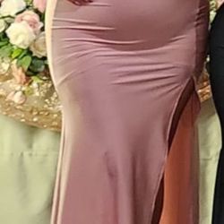 Blush Pink Long Dress