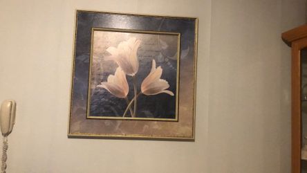 Large Flower Picture Frame
