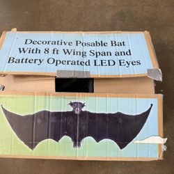 Giant Bat Halloween Decoration Prop