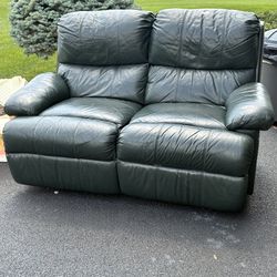Leather Loveseat Recliner