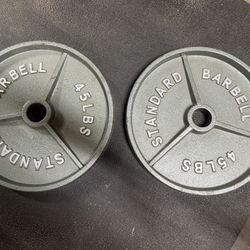 Standard barbel Plates