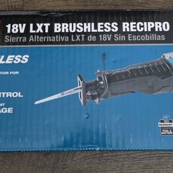 Makita XRJ05Z - 18V LXT Lithium-Ion Brushless Cordless Variable Speed Reciprocating Saw (Tool-Only)