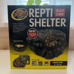 Zoo Med 3 in 1 Reptile Cave - Large