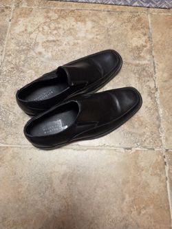 Perry Ellis - Black Slip On Dress Shoes