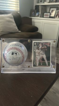 Eric Chavez autograph ball