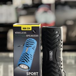 Bluetooth wireless Speaker  Portable & Rechargeable with Flashlight 