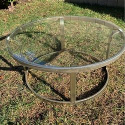 Glass Top Coffee Table