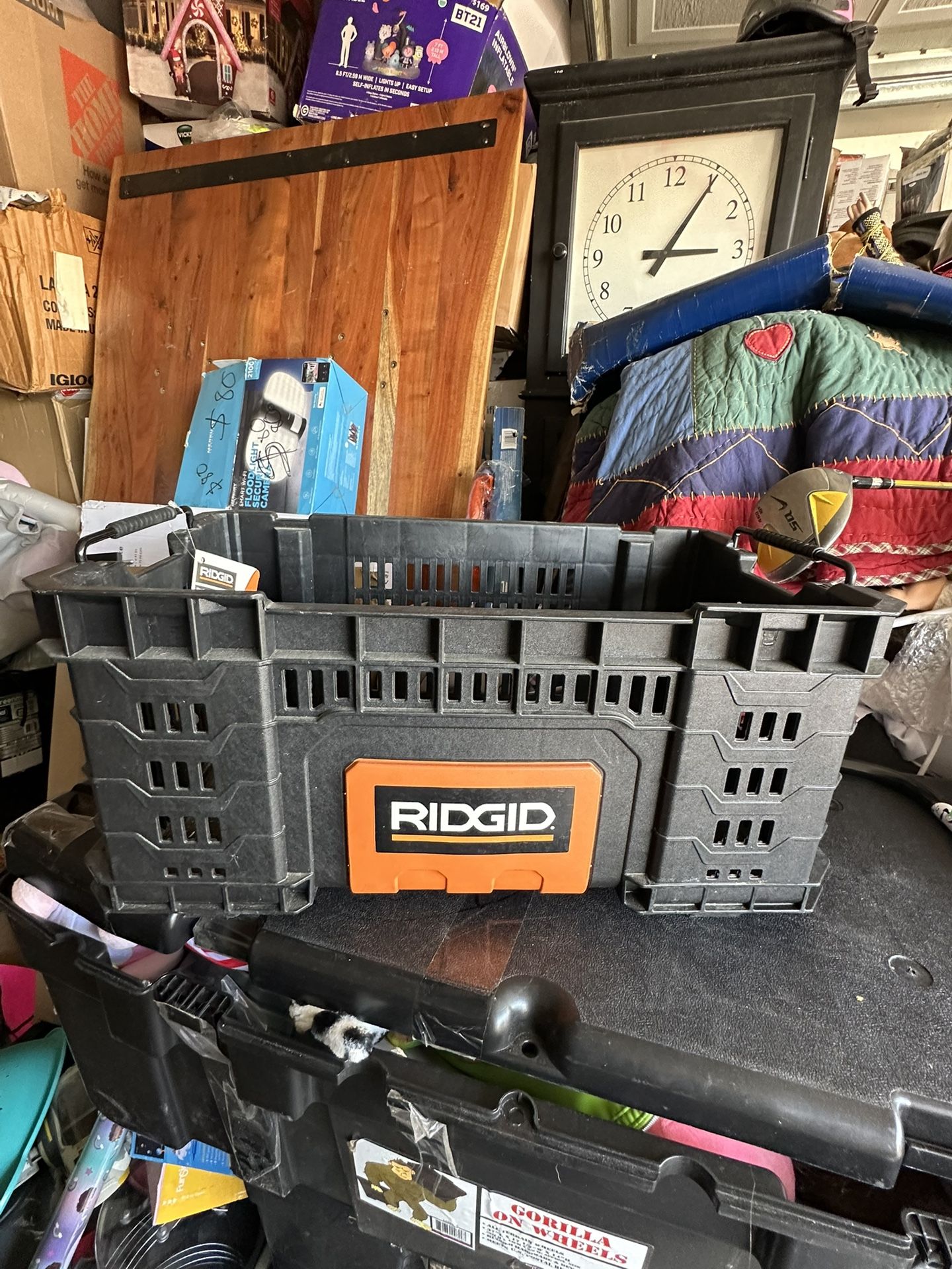 RIDGID TOOL BOX $25 Pick Up Only Clayton And Hammer No Holds