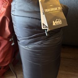 Sub Freezing Sleeping Bag “trail break 20” From REI