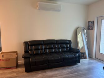 black couch
