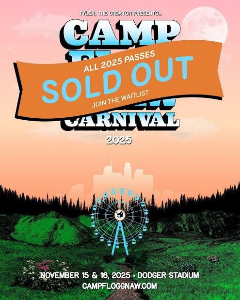 2025 Camp Flog Gnaw 2-day GA tickets available