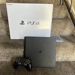 Ps4 Slim Complete With Box 