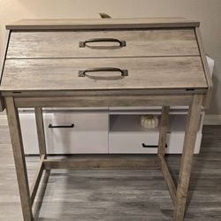 Modern Farmhouse Desk Rustic Gray Finish💻📚