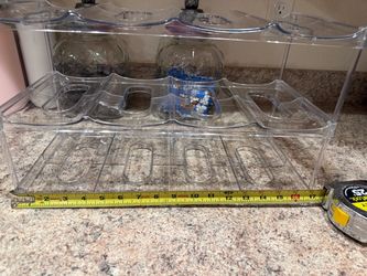 3 Tier Acrylic stackable water Bottle Organizer Holder for 30 and 40oz
