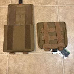 Two AR500 6X6IN Steel Stand Alone Plates