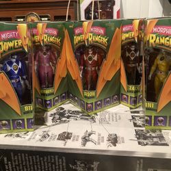 Super Seven Power Rangers Set 