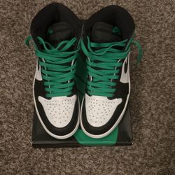 Lucky Green Jordan 1’s