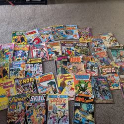80+ Vintage Comic Books  ((SOLD AS A BUNDLE))