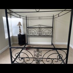 King Canopy Bed Frame 