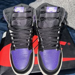 Air Jordan 1 Court Purple