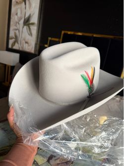 New Tejana Stetson Rancher 6X  Silver Grey