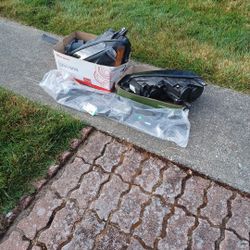 Volkswagen Headlights, Foglights, Front Bumper Cover