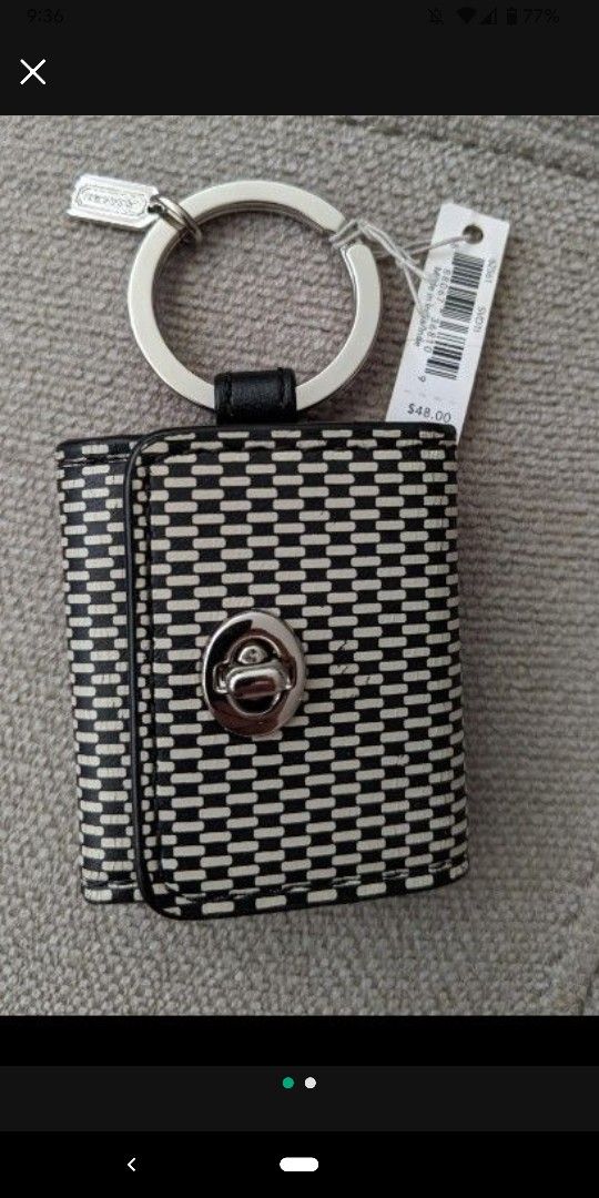 Coach key ring