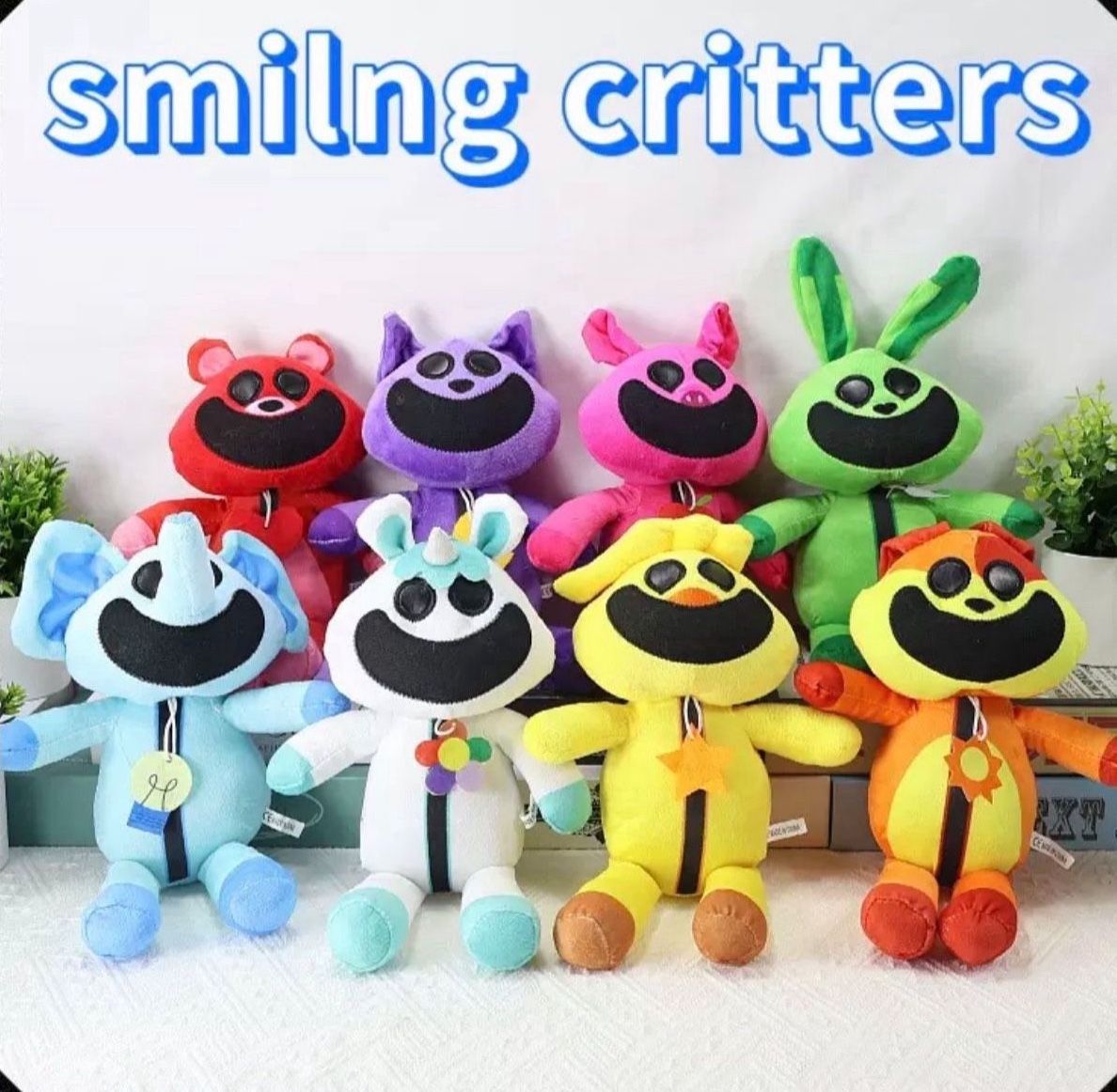 Poppy playtime smilng Plush 8pcs