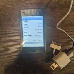 iPod Touch Model MC086LL Second Gen