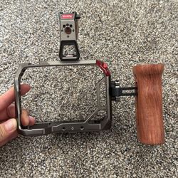 Camera Cage and Handle Kit for Sony A7 III and A7R III