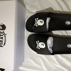 Bape X Pirate Slides 