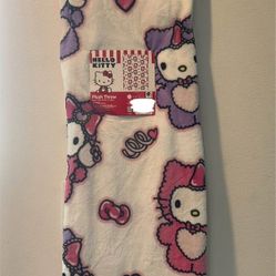 hello kitty lamb blanket 